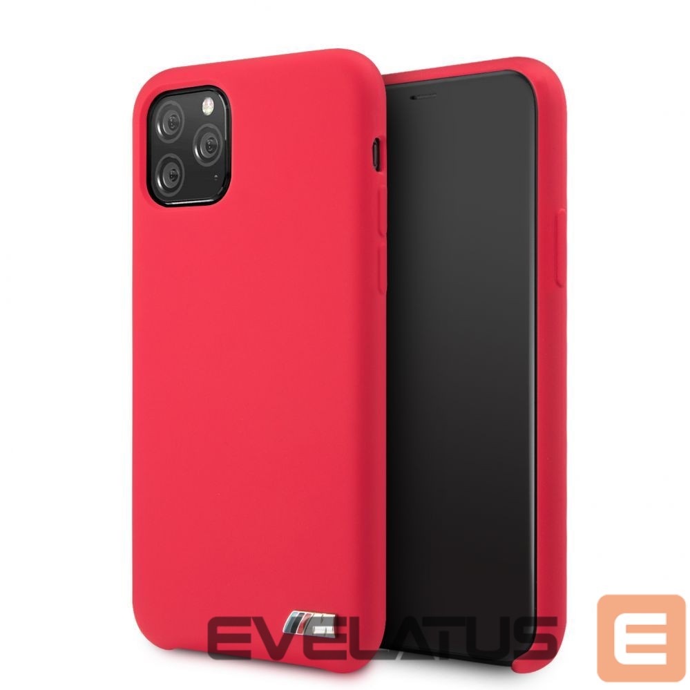 Back panel cover BMW Apple iPhone 11 Pro Hardcase Silicone Red