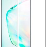 Protective glass Evelatus Samsung Galaxy Note 10 3D Full Glue Curved Aluminosilicate Glass 9H (0.26mm) + Camera Protector