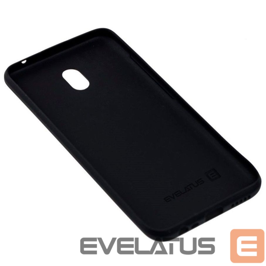 Back panel cover Evelatus Xiaomi Redmi 8a Soft Touch Silicone Black