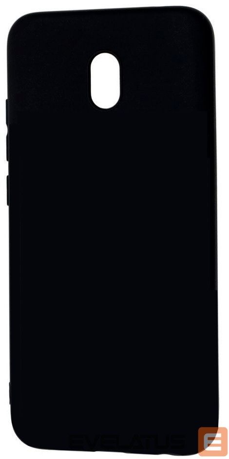 Back panel cover Evelatus Xiaomi Redmi 8a Soft Touch Silicone Black