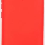Back panel cover Evelatus Xiaomi Redmi 8a Nano Silicone Case Soft Touch TPU Red