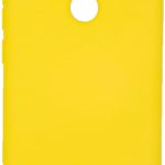 Back panel cover Evelatus Xiaomi Redmi 8 Nano Silicone Case Soft Touch TPU Yellow