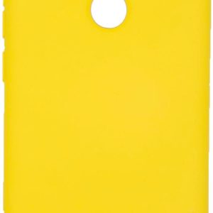 Back panel cover Evelatus Xiaomi Redmi 8 Nano Silicone Case Soft Touch TPU Yellow