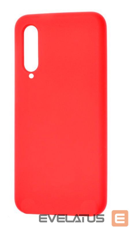 Back panel cover Evelatus Xiaomi 9SE Nano Silicone Case Soft Touch TPU Red