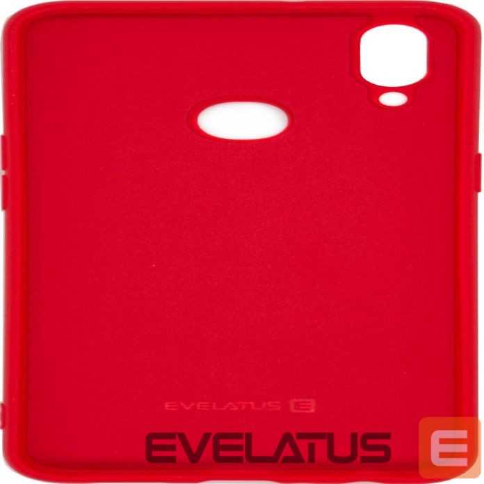 Back panel cover Evelatus Samsung Galaxy A10s Nano Silicone Case Soft Touch TPU Red