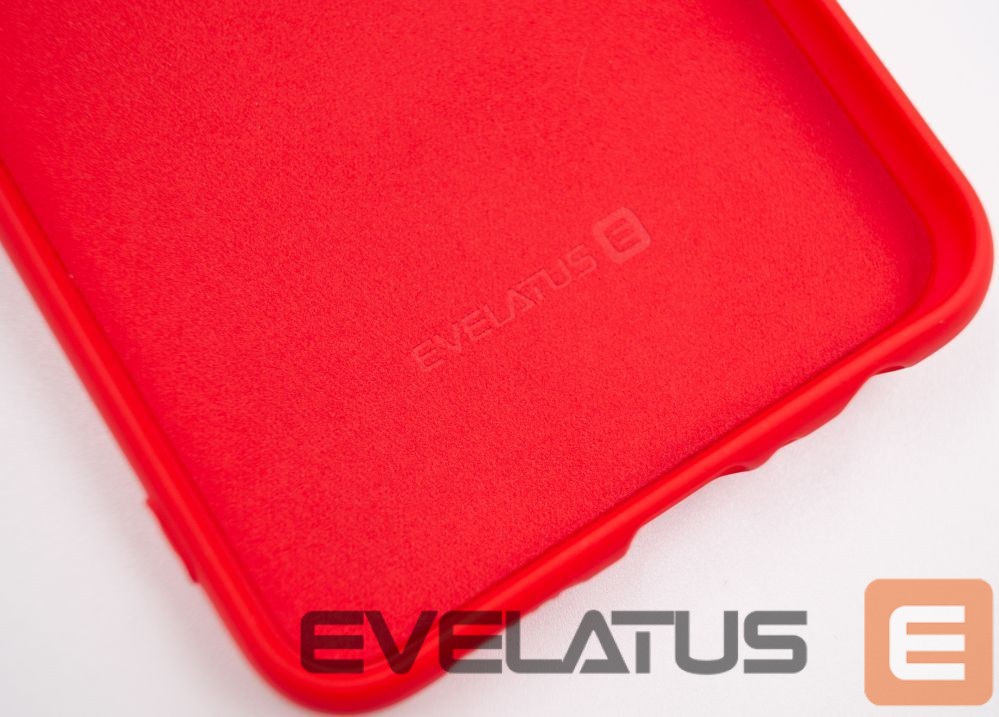 Back panel cover Evelatus Samsung Galaxy A10s Nano Silicone Case Soft Touch TPU Red