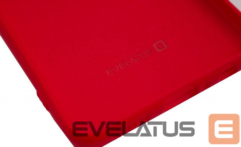 Back panel cover Evelatus Samsung Galaxy A20s Nano Silicone Case Soft Touch TPU Red