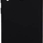 Back panel cover Evelatus Samsung Galaxy A40s Nano Silicone Case Soft Touch TPU Black