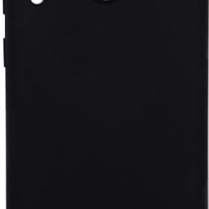 Back panel cover Evelatus Samsung Galaxy A40s Nano Silicone Case Soft Touch TPU Black