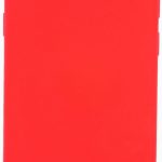 Back panel cover Evelatus Samsung Galaxy S8 Plus Nano Silicone Case Soft Touch TPU Red