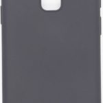 Back panel cover Evelatus Samsung Galaxy S9 Nano Silicone Case Soft Touch TPU Black