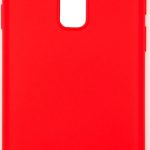 Back panel cover Evelatus Samsung Galaxy S9 Nano Silicone Case Soft Touch TPU Red
