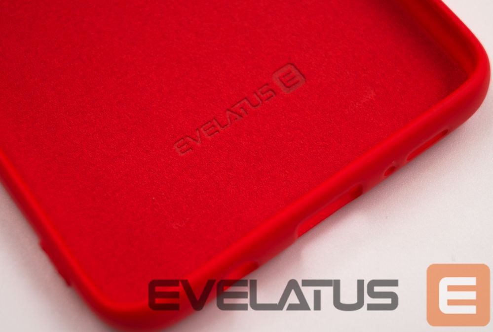 Back panel cover Evelatus Samsung Galaxy S9 Plus Nano Silicone Case Soft Touch TPU Red