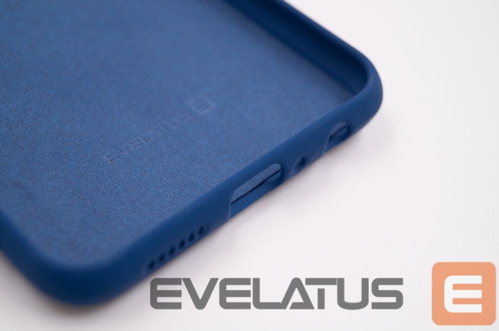 Back panel cover Evelatus Samsung Galaxy A10S Nano Silicone Case Soft Touch TPU Blue