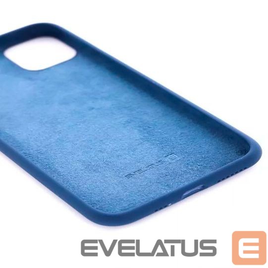 Back panel cover Connect Apple iPhone 11 Pro Max Soft Case with bottom Midnight Green