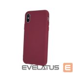 Back panel cover iLike Samsung Galaxy A10 Silicon Case Burgundy