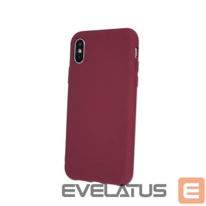 Back panel cover iLike Samsung Galaxy A10 Silicon Case Burgundy