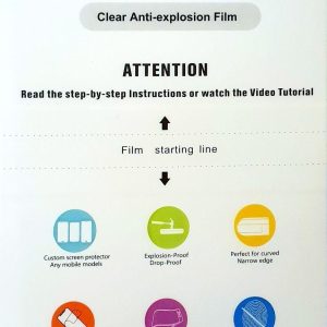 Protective film Evelatus Universal Hydrogel film for cutter Transparent