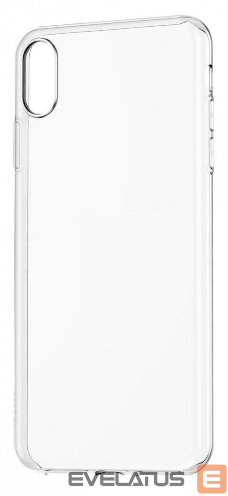Back panel cover Evelatus Apple iPhone XS Max Clear Silicone Case 1.5mm TPU Transparent
