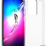 Back panel cover Evelatus Samsung Galaxy S20 Ultra Clear Silicone Case 1.5mm TPU Transparent