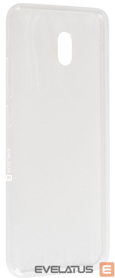 Back panel cover Evelatus Xiaomi Redmi 8a Clear Silicone Case 1.5mm TPU Transparent