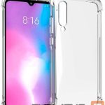 Back panel cover Evelatus Xiaomi Mi 9 Pro Military Shockproof Silicone Case TPU Transparent