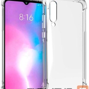 Back panel cover Evelatus Xiaomi Mi 9 Pro Military Shockproof Silicone Case TPU Transparent