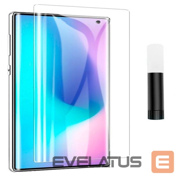 Protective glass Evelatus Samsung S10 Clear Glass UV + Glue