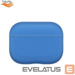 Headphone case TakeMe Apple Ultra-thin Soft Silicone Protective case for AirPods Pro Blue