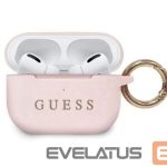 Headphone case Guess Apple Silicone Cover for AirPods Pro Light Pink