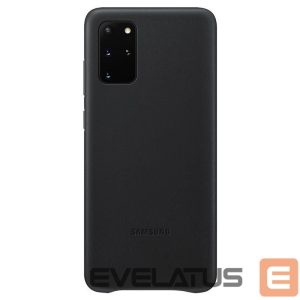 Back panel cover Samsung  Galaxy S20 Plus Leather Cover Black