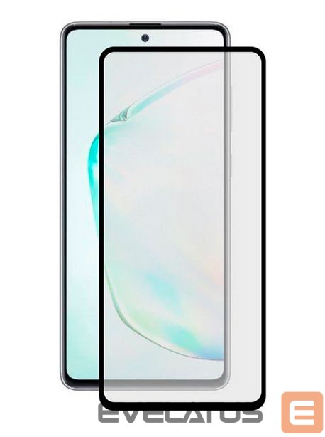 Protective glass Evelatus Samsung Note 10 Lite N770 2.5D Full Cover Japan Glue Glass Anti-Static