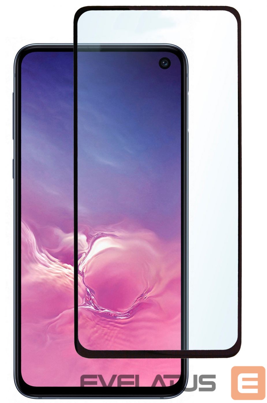 Protective glass Evelatus Samsung Sam S10 Lite 2.5D Full Cover Japan Glue Glass Anti-Static