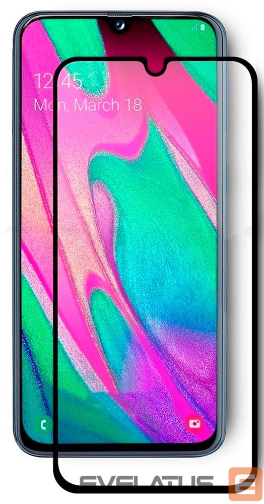 Protective glass Evelatus Samsung Galaxy A41 2.5D Full Cover Japan Glue Glass Anti-Static