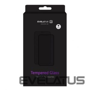 Protective glass Evelatus Huawei P40 lite E 2.5D Full Cover Japan Glue Glass Anti-Static
