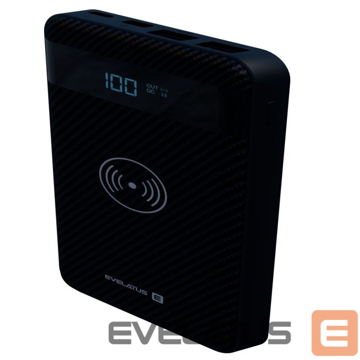 Power bank Evelatus Power Bank Wireless EPB05 10000 mAh Black