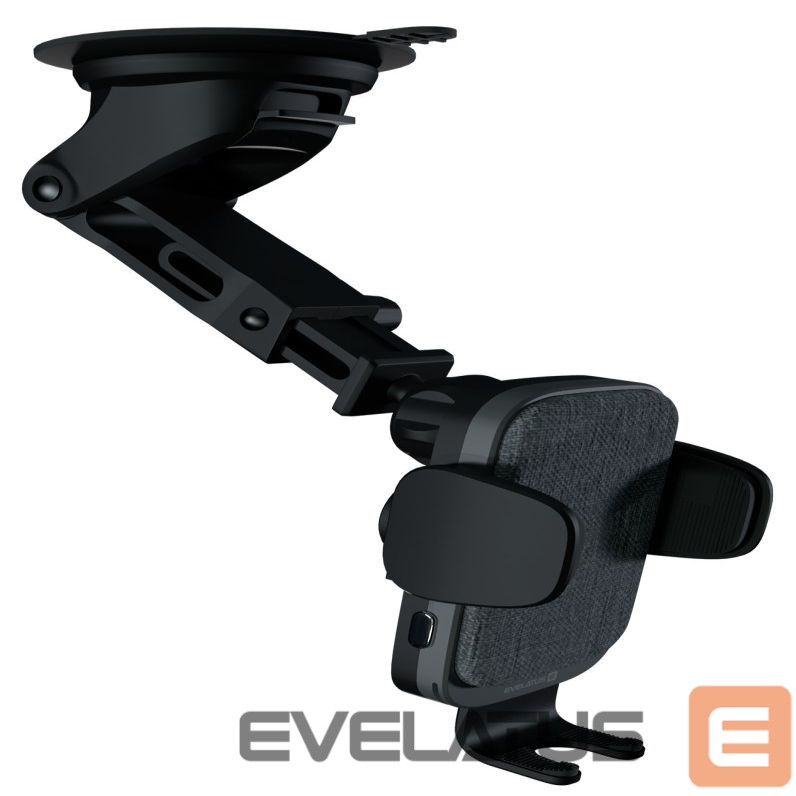 Auto holder Evelatus - Car Holder Wireless Charger WCH03 15W Black