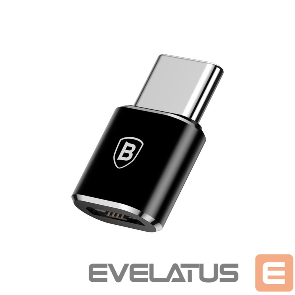 Adapter Baseus Universal Adapter MicroUSB to Type-C Black