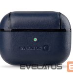 Headphone case Evelatus Apple AirPods Pro Leather Protective Case Dark Blue