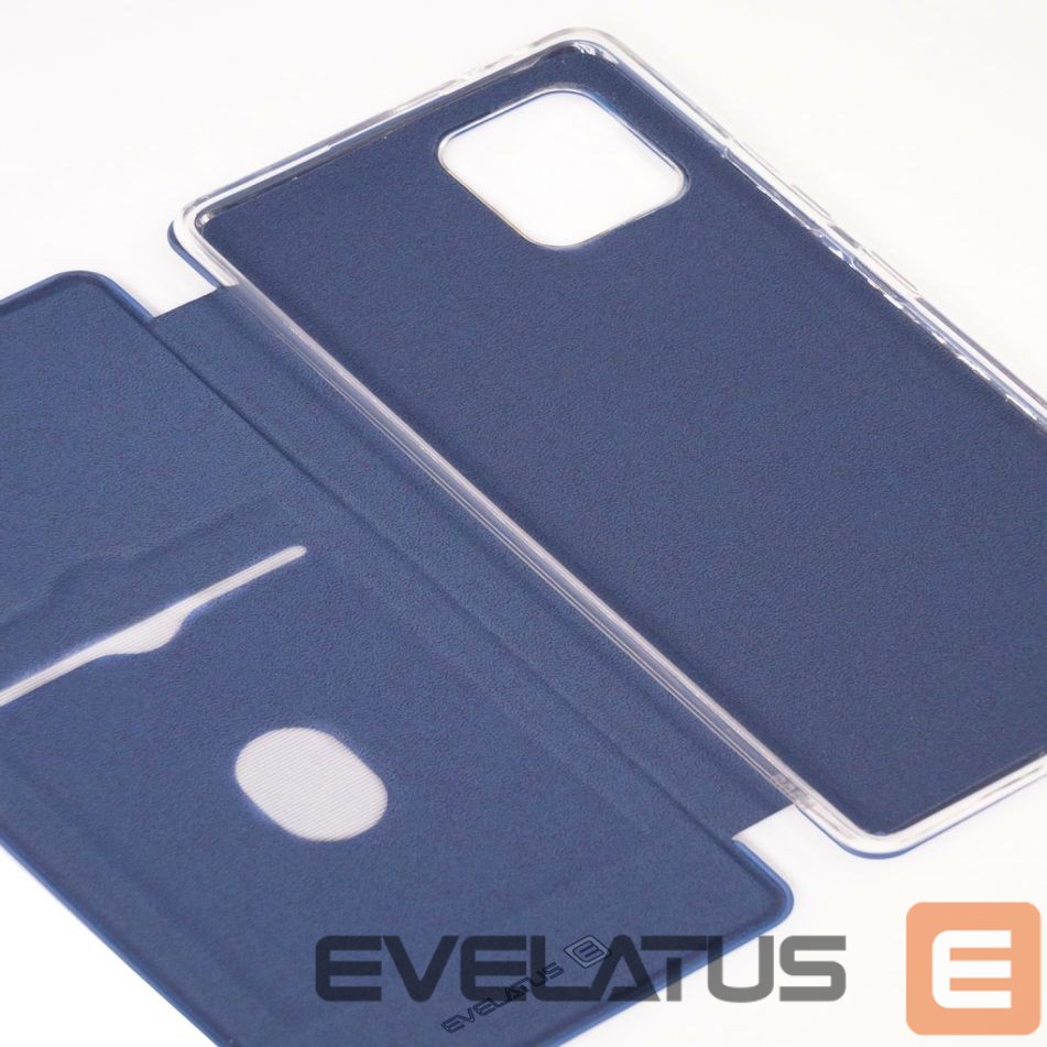 Book case Evelatus Samsung Note 10 Lite Book Case Dark Blue