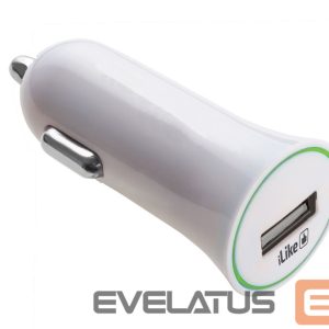 Auto charger iLike - Car Charger ICC01 White