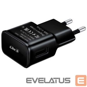 Adapter iLike  iLike Travel Charger ITC01 Black