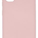 Back panel cover Evelatus Samsung Galaxy A41 Nano Silicone Case Soft Touch TPU Beige