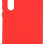 Back panel cover Evelatus Xiaomi Xiaomi Mi Note 10 Lite Soft Touch Silicone Red