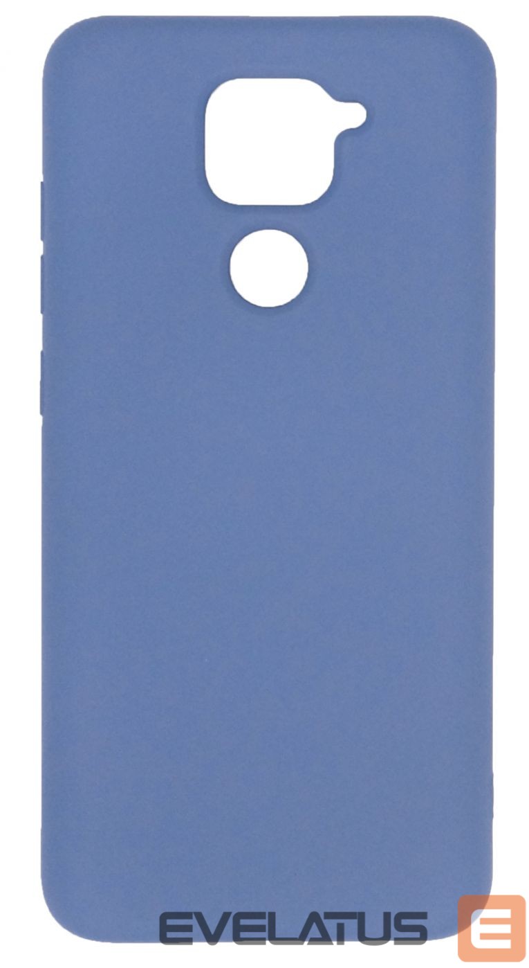 Back panel cover Evelatus Samsung Note 9 Nano Silicone Case Soft Touch TPU Blue