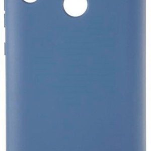 Back panel cover Evelatus Huawei Huawei P Smart 2019 Soft Touch Silicone Blue