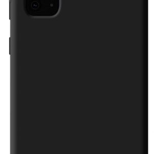 Back panel cover Evelatus Samsung Galaxy S20 Nano Silicone Case Soft Touch TPU Black
