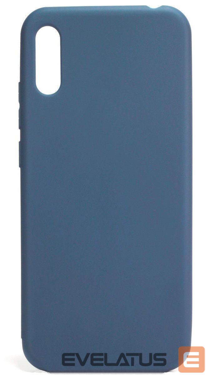 Back panel cover Evelatus Huawei Y6 2019 Nano Silicone Case Soft Touch TPU Blue