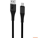 Cable iLike - iLike Charging Cable for MicroUSB ICM01 Black