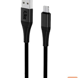 Cable iLike - iLike Charging Cable for MicroUSB ICM01 Black